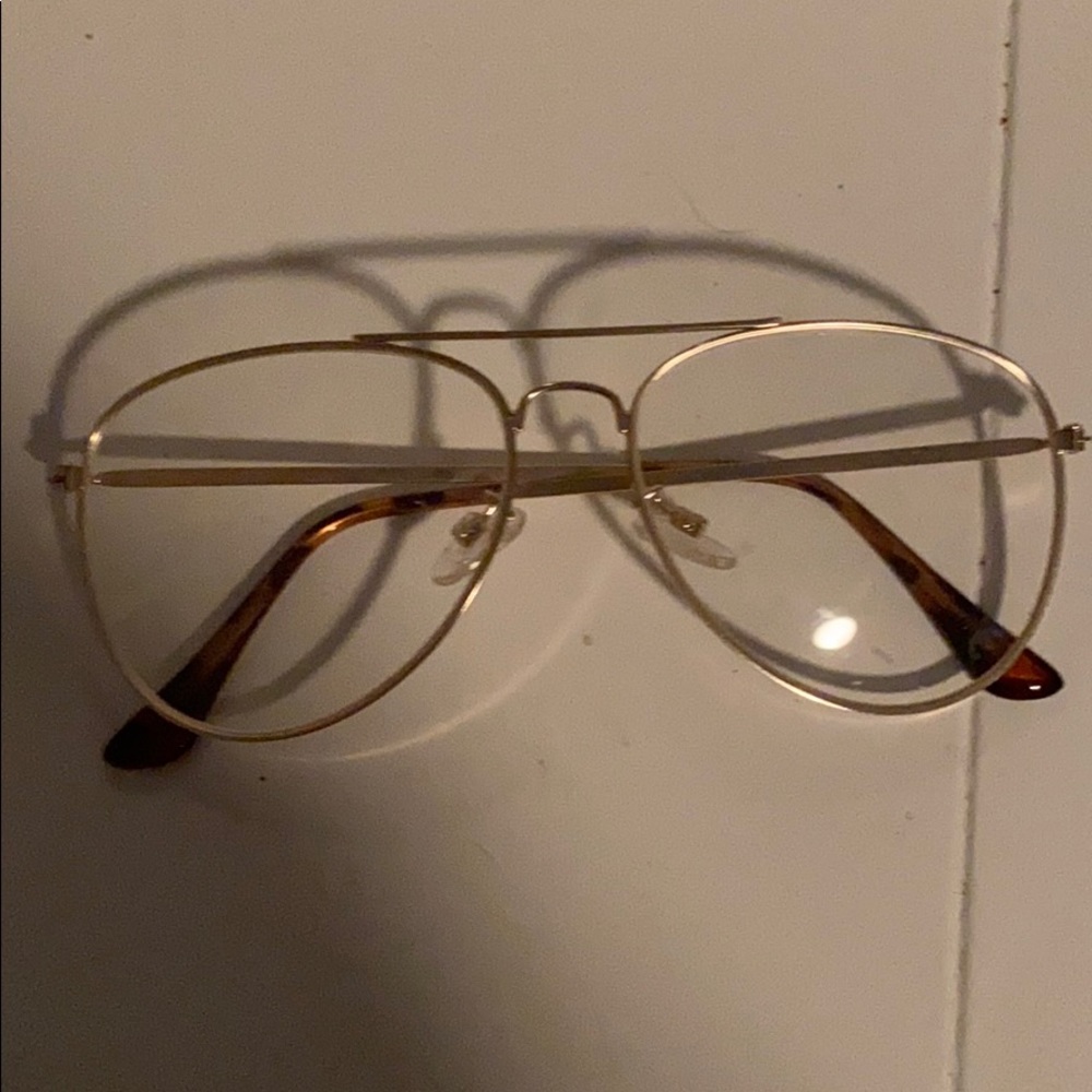 Clear glasses